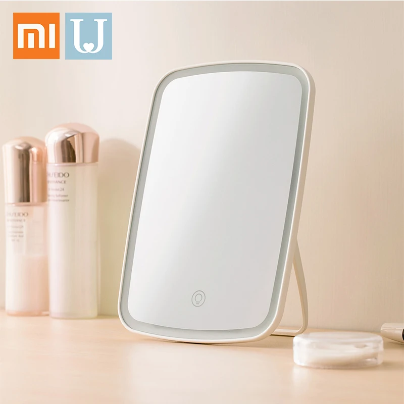 

Xiaomi Mijia Intelligent portable makeup mirror desktop led light portable folding light mirror dormitory desktop for wife girls