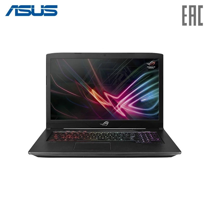 

Ноутбук ASUS ROG 17,3 "GL703GE Intel i7 8750 H/8 Gb/256 Gb SSD/No ODD/GTX 1050Ti 4 Gb/No OS/алюминий черный (90NR00D2-M04470) 0-0-12