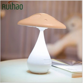 

Creative mushroom shaped air purifier led lamp rechargeable children reading light eye protectionb 4 hours last