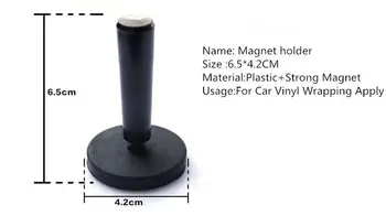 

500pcs / Lot Best Price magnet holder For Car Wrapping kits Vinyl Signs & Car Wrap / Strong magnets Best application Tools