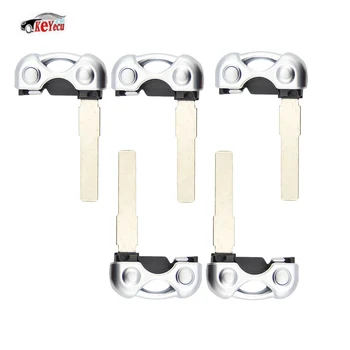 

KEYECU 5 Pcs/lot Remote Key Blade Replacement Uncut Blade for ALFA ROMEO 159 Brera 156 Spider 2005 2006 2007 2008 2009 2010 2011