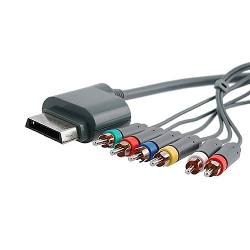 DOITOP компонент HD tv видео и RCA стерео av-кабель для Micosoft для Xbox 360 аудио-видео кабель 1,8 м Шнур A3