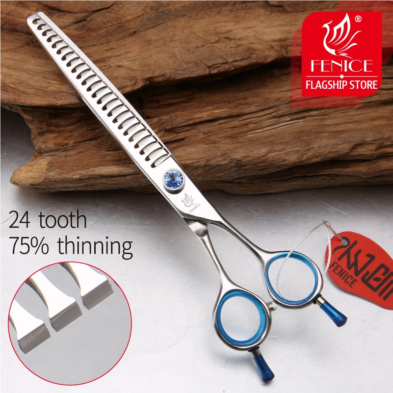 Ножницы Fenice из нержавеющей стали 440с для груминга собак 7 дюймов 75%|dog grooming scissors|dog
