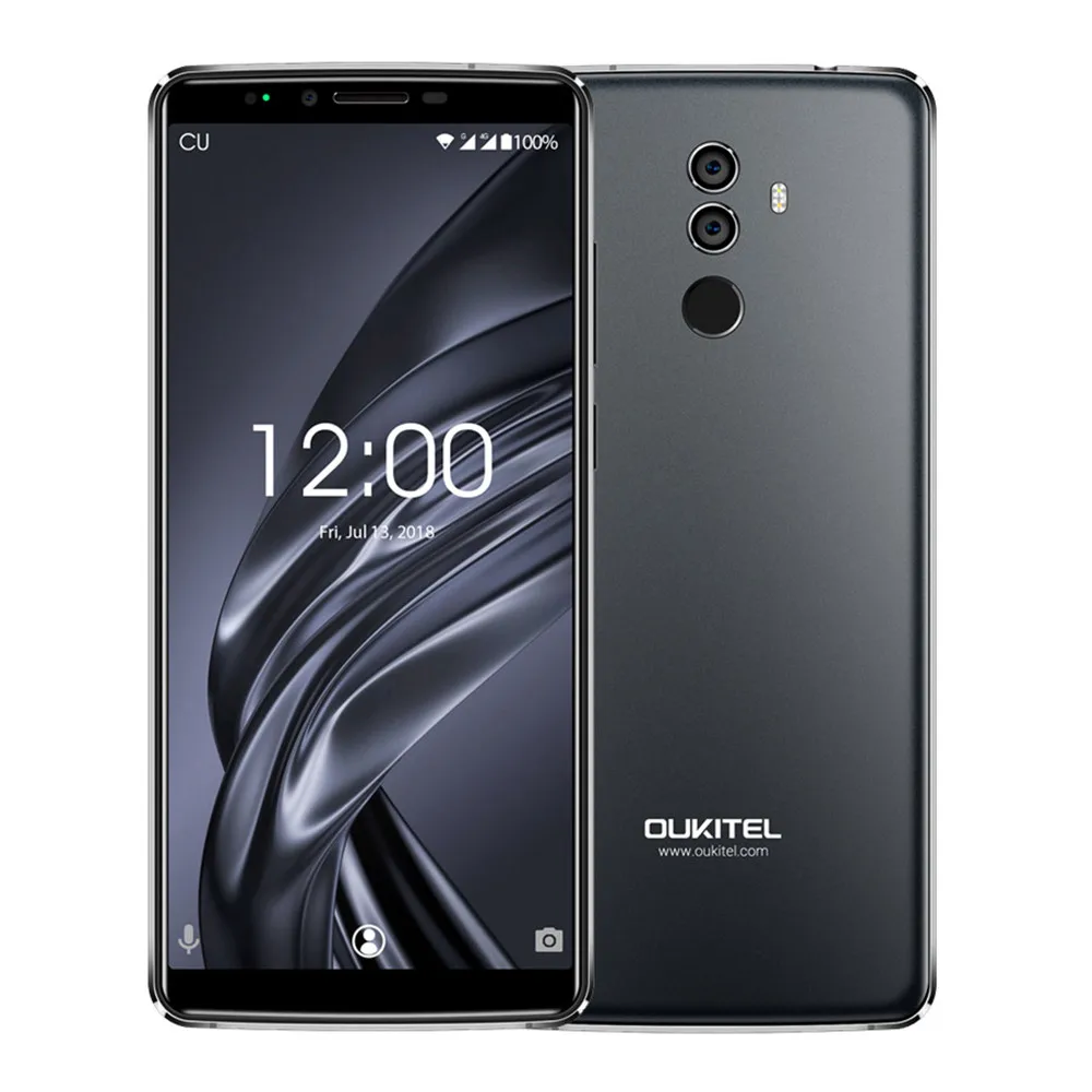 OUKITEL K8 Android 8 0 6 &quotFHD + 18:9 mtk6750t восемь ядер 4G RAM 64g ROM 5000 мАч 13.0MP 5.0MP отпечатков пальцев