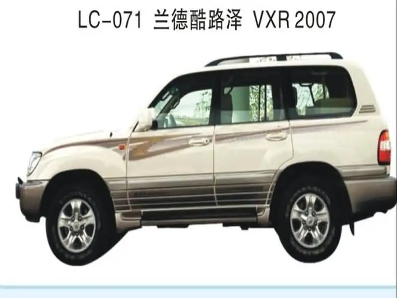 Luhuezu 3M стикер кузова автомобиля для Toyota Land Cruiser 1998-2007 аксессуары