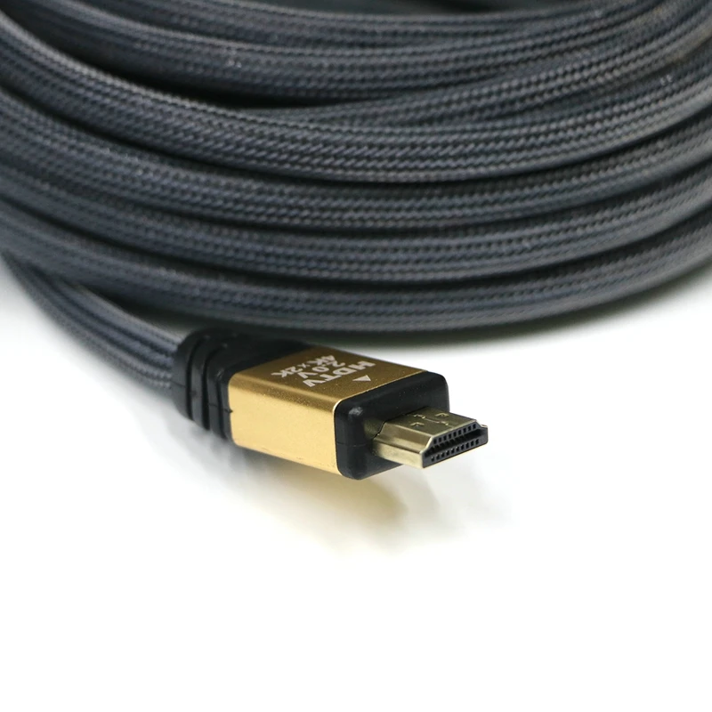 Кабель HDMI версии 2,0 4K* 2K 60HZ(совместим с 3D, 1080 P) HD видео кабель 15 м