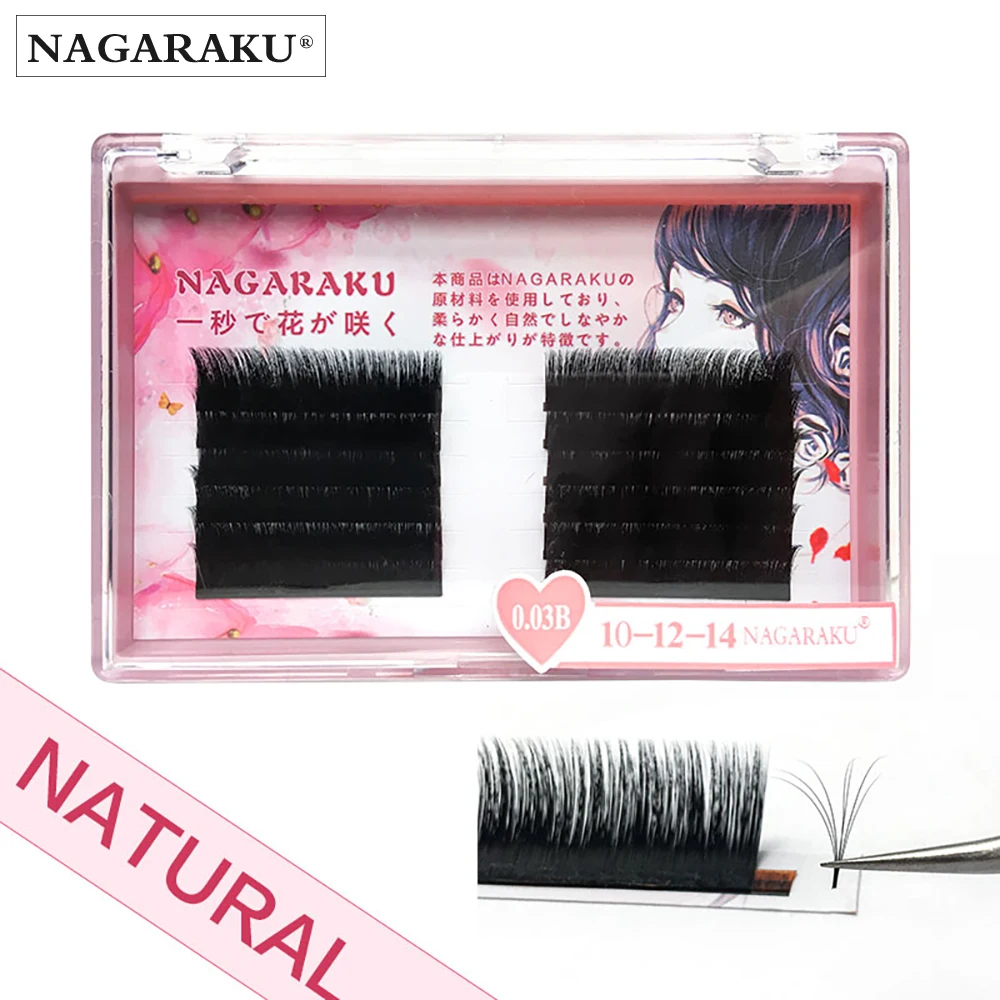 

NAGARAKU Eyelashes Makeup Eyelash Extension Bloom Auto Fans Eyelash Easy Fanning Lashes Auto Fan Magnetic Camellia Beauty