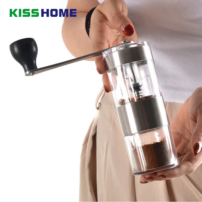 

Hand-cranked Espresso Coffee Grinder Portable Washable Grinder Mini Coffee Beans Powder Ceramic Grinding Coffee Accessories