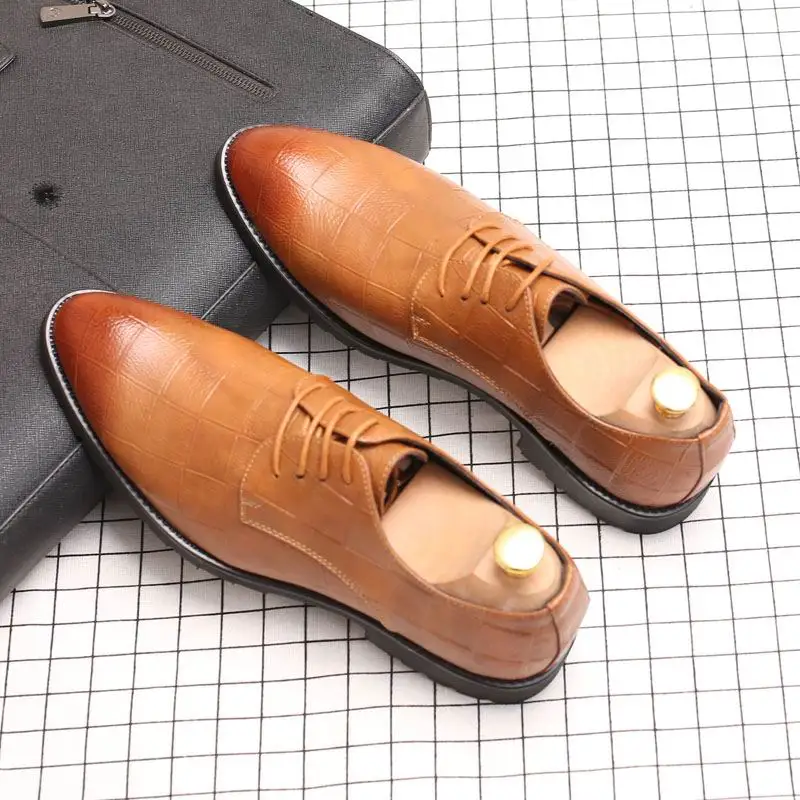 mens brown casual dress shoes