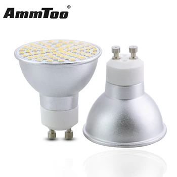 

Ultra Bright 3W 5W 7W GU10 LED Bulbs Light 220V 230V Dimmable Led Spotlights GU 10 Base Bombillas Led Lamp LED Spot Light 4PCS
