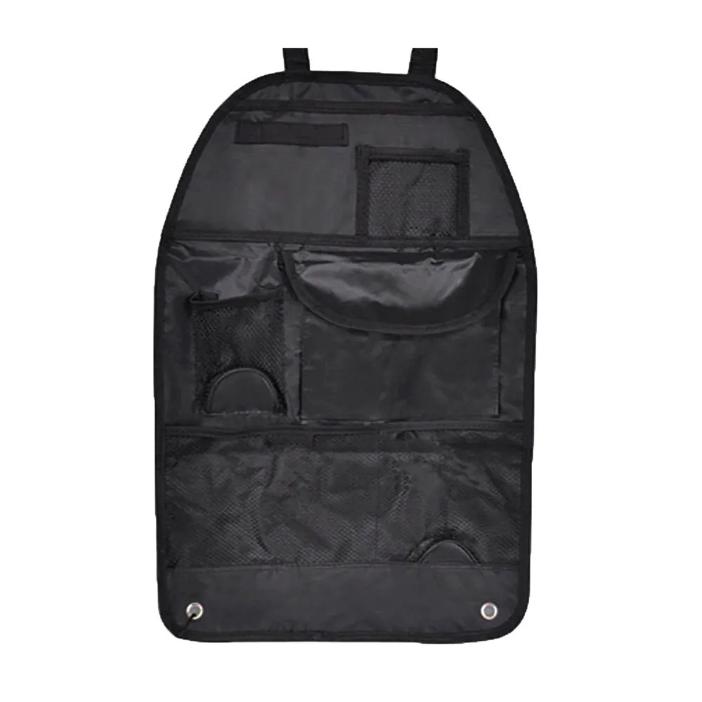 

Top Quality car-styling Car Seat Bag Storage Multi Pocket Organizer Vehicle Waterproof Seat Back Universal Box Back Seat Bag #N