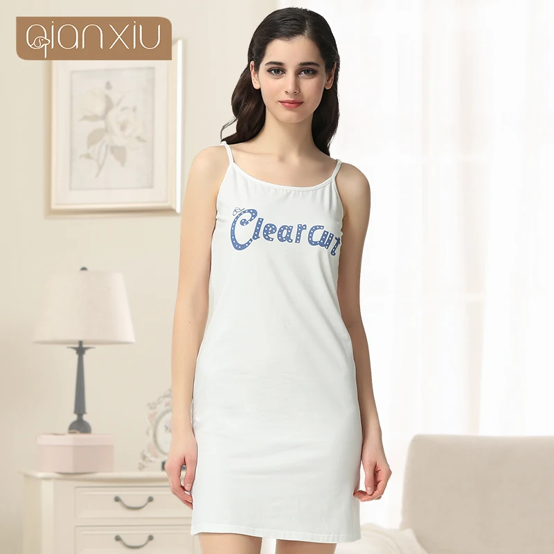 spaghetti strap nightie cotton