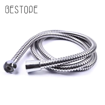 

1.5m Flexible Shower Hose Stainless Steel Chrome Plumbing Hoses Bathroom Accessories Water Head Showerhead Pipe