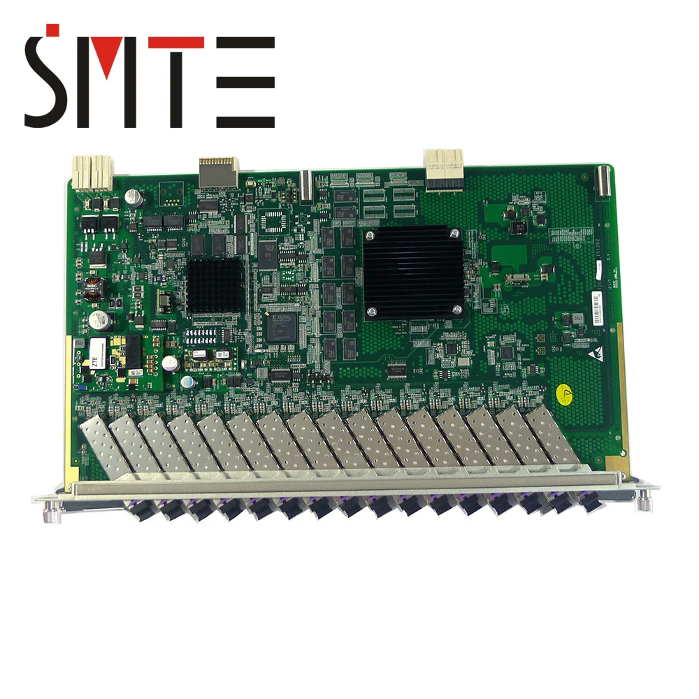 

GTGH 16 ports GPON board with 16 pieces C+ modules for ZTE OLT C320 C300 GTGHG GTGHK