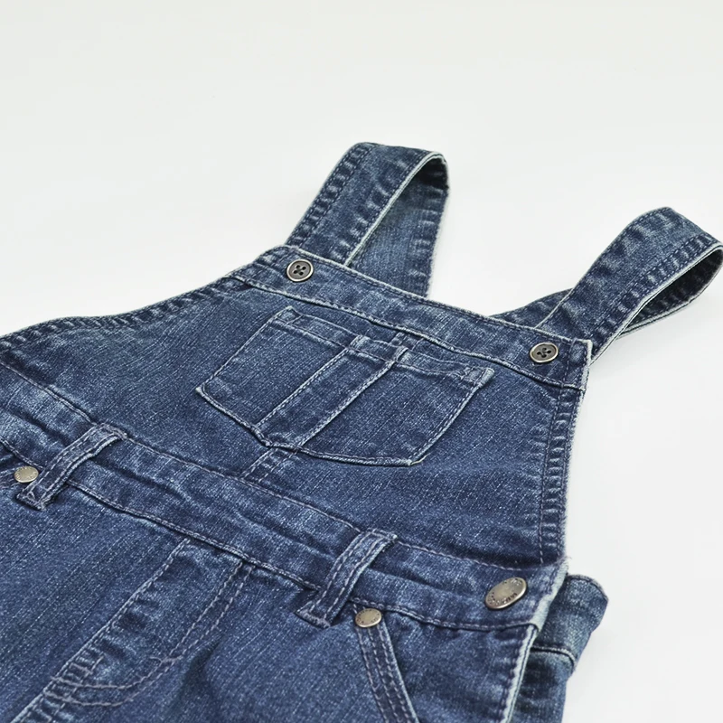 HSID1701011-4Baby Shorts Denim Jeans Short Pants Jumpsuit Suspender Kids Rompers Playsuit Pocket Straps Patchwork Outfit Child Clothes 