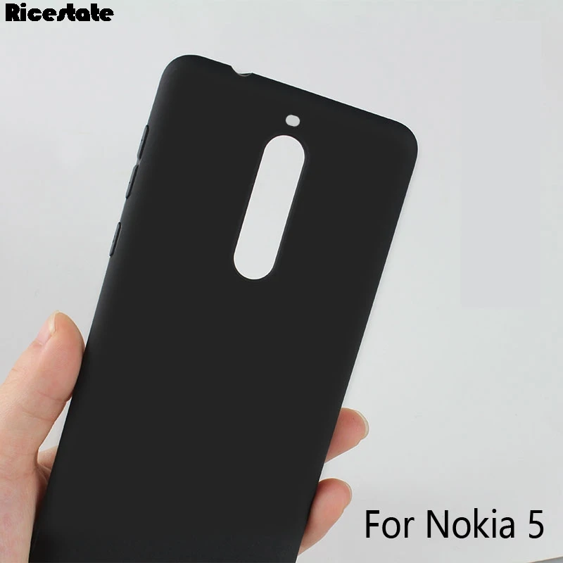 Ricestate чехол для Nokia 5 1 2 3 6 8 1. 51 7 Plus X5 X6 4 матовый однотонный Мягкий силиконовый