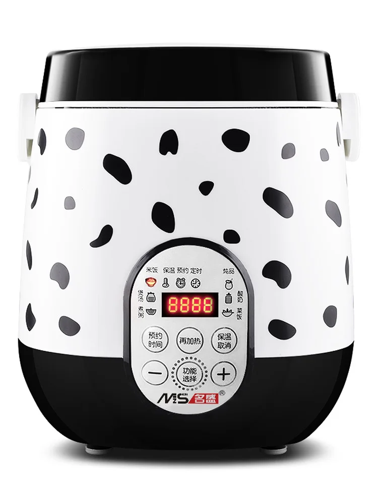 

Mini Rice Cooker Electric Heating Lunch box Stew Soup Noodles Cooking Machine Eggs Steamer Food Lunchbox Yogurt Maker 1.6L
