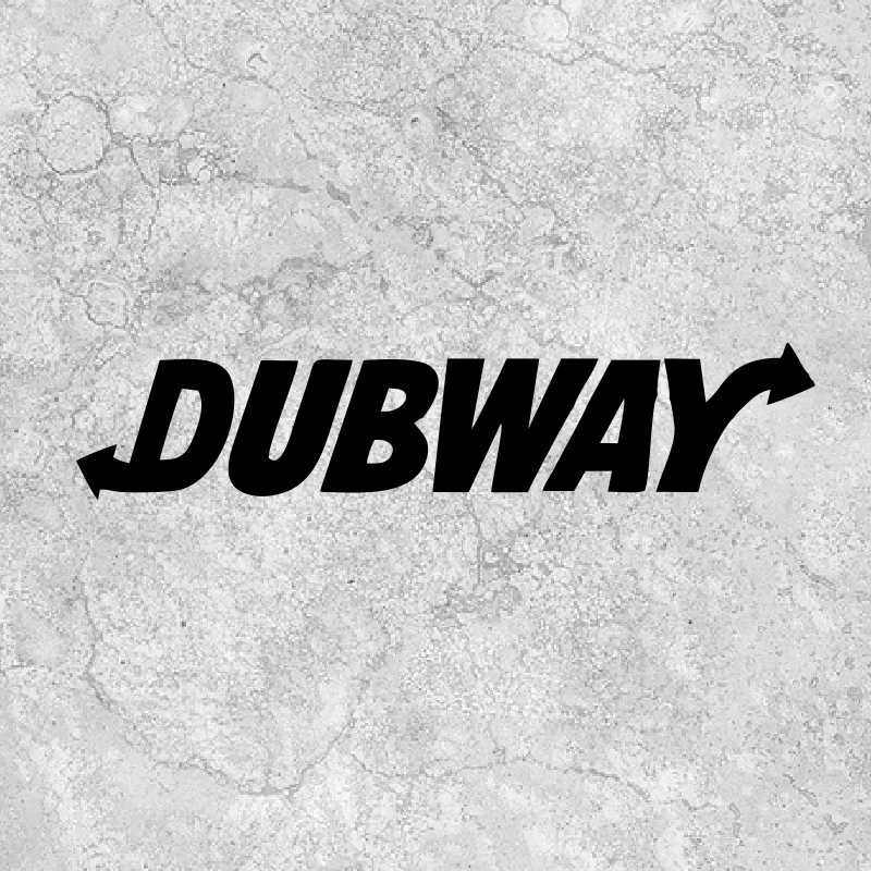Гоночный автомобильный водонепроницаемый стикер DUBWAY с рисунком грузовика на