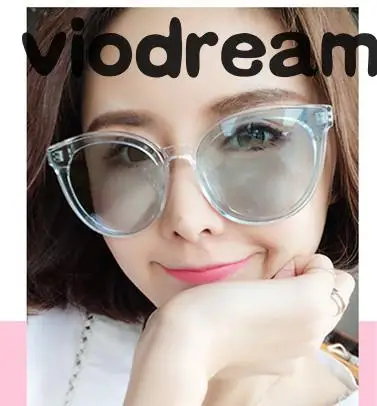Viodream новая версия брендовые солнцезащитные очки классные плоские большая