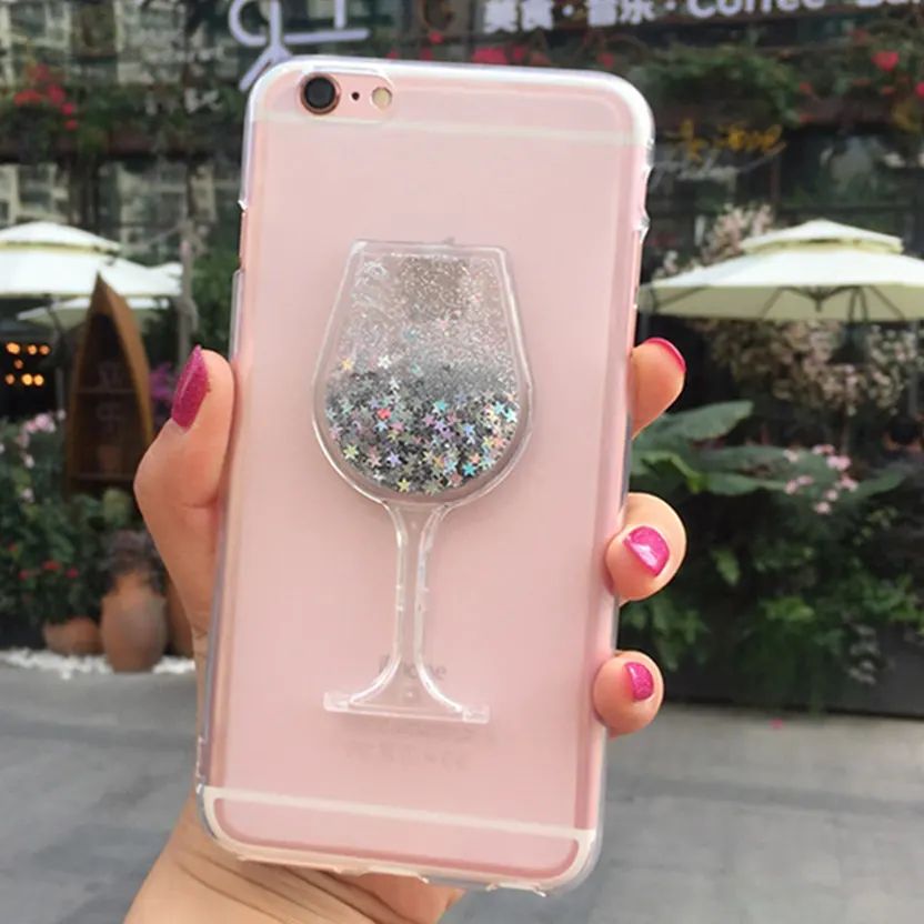 

Korea Phone Cases Cover for Wileyfox Spark /Spark Plus Quicksand Case Glitter Perfume Glass Back Covers Girl Soft TPU Para Coque