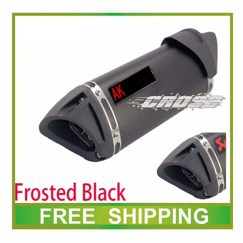

Motorcycle Exhaust Scooter Muffler Akrapovic Exhaust pipe TTR CBR CBR125 CBR250 CB400 CB600 YZF FZ400 Z750 RACING accessories