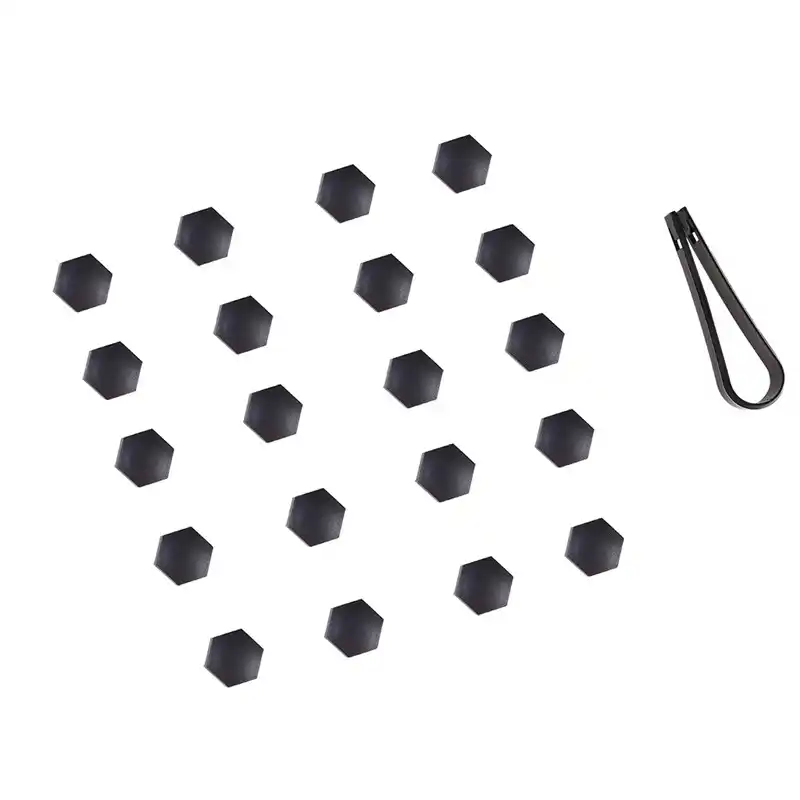PeroFors 20Pcs 17Mm Tapas De Pl/ástico Pernos Cubiertas Tornillos Protectores Tuerca Rueda De Aleaci/ón para Opel Vauxhall Blanco