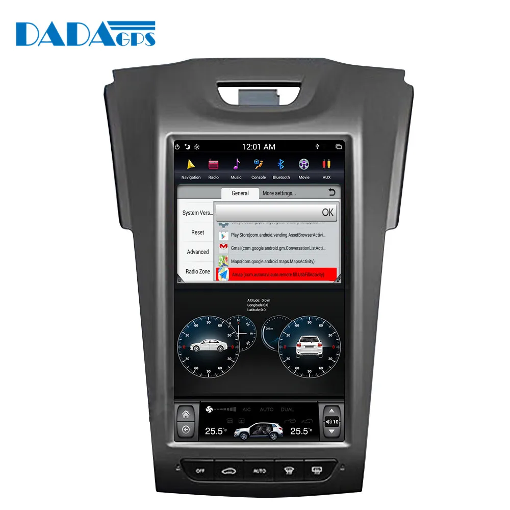 Sale 11.8"Tesla style Android Car multimedia Radio player For Chevrolet S10 for ISUZU D-MAX GPS Map Navigation No dvd player WIFI 4