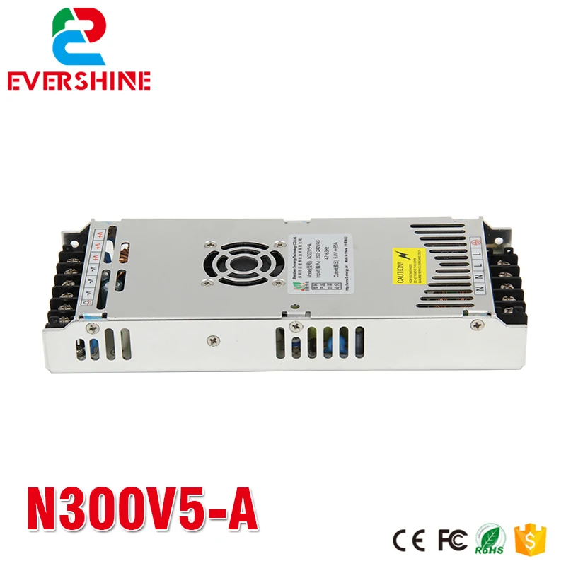 G-energy N300V5-A 5V 60A 300W тонкий светодиодный дисплей питания для использования в помещении или на открытом воздухе светодиодный экран дисплея