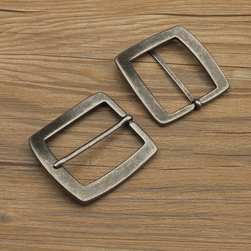 DIY Johnleather Craft Hardware Belt Buckle Antique Nickel Plated Nickel