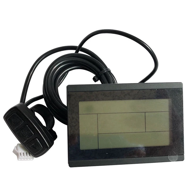 Clearance Display Monitor For Electric bike Scooter 24V 36V 48V Intelligent Control panel Black Replacement KT LCD3 LCD Module 2