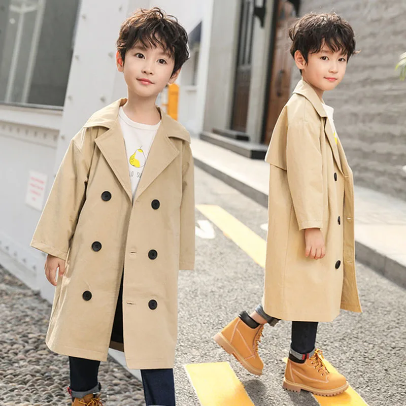 

Boys Jacket Coat 2019 Spring Autumn Windbreaker For Teenage Boys Outerwear Fashion Children School Clothing 5 6 8 10 12 14 Years