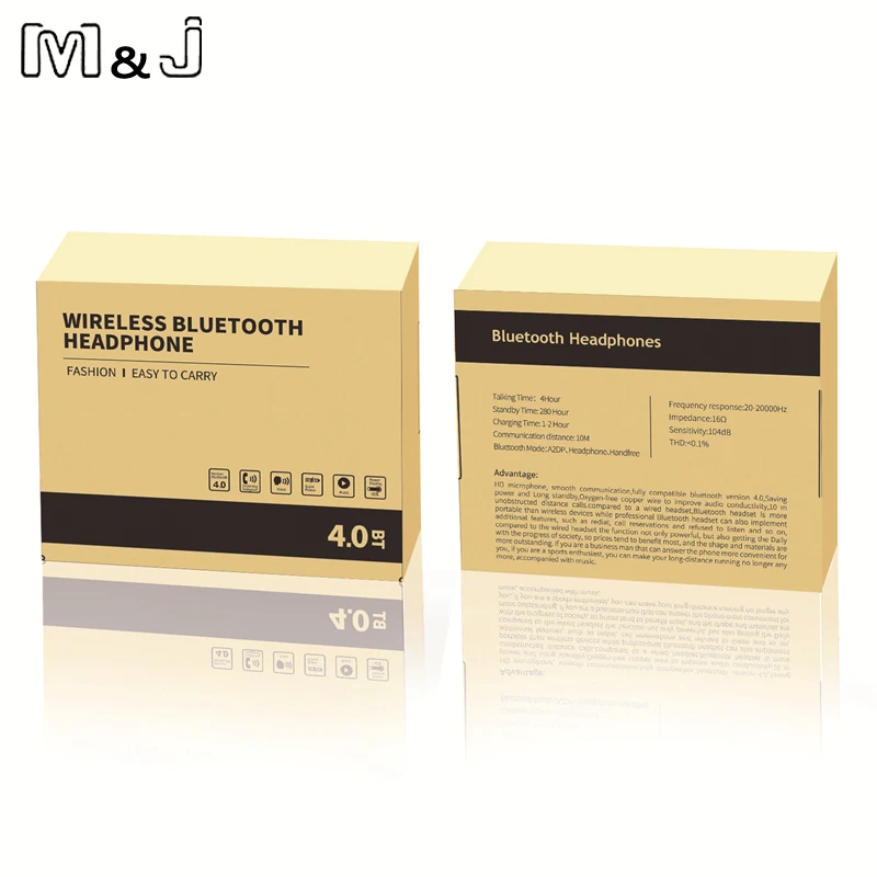 M J M325 Magnet Wireless Bluetooth Earphone Stereo Sport In Ear Wireless Earbuds with Mic For Iphone Xiaomi Piston 3 Auriculares