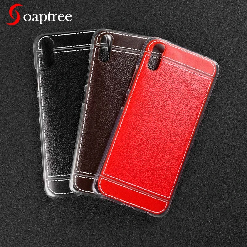 Чехлы из ТПУ личи для Sony Xperia Z2 Z1 Z3 Z ZR Z5 Compact L39H M2 M4 Aqua Case C S39H C3 C4 T3 L1 E3 E5 E6 Dual