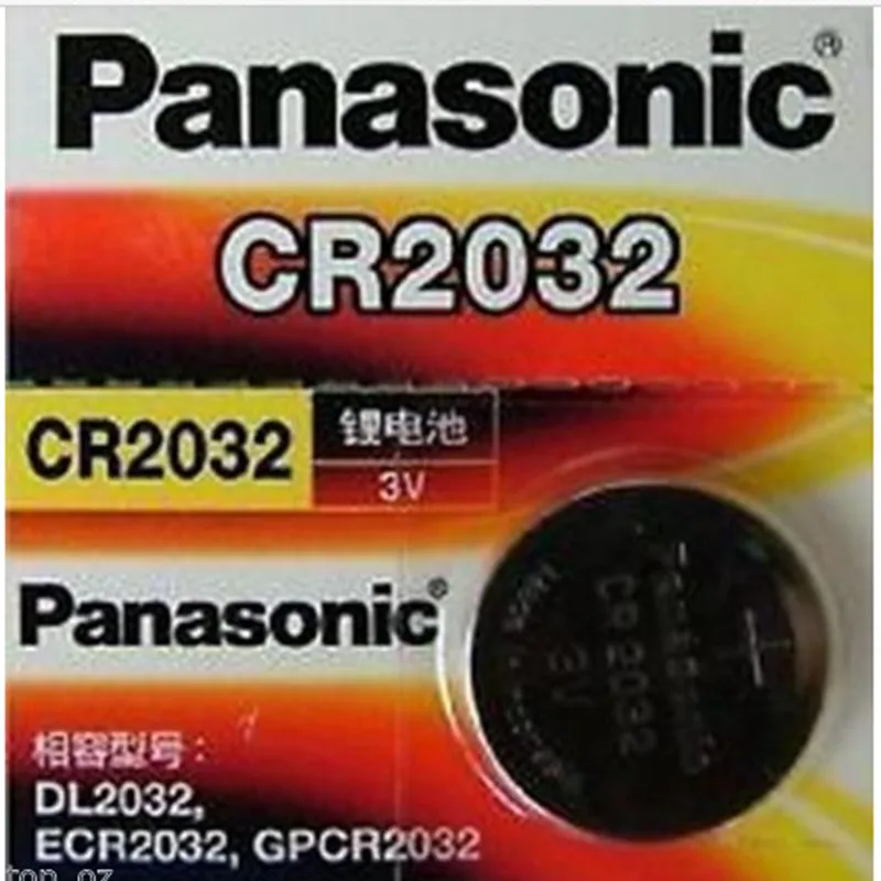 1 шт. PANASONIC CR2032 2032 3V Высокопроизводительные кнопочные батареи