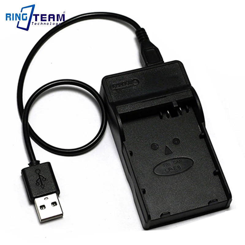 LC E8 CBC E8 USB Charger for Canon LPE8 LP E8 Battery Digital Camera