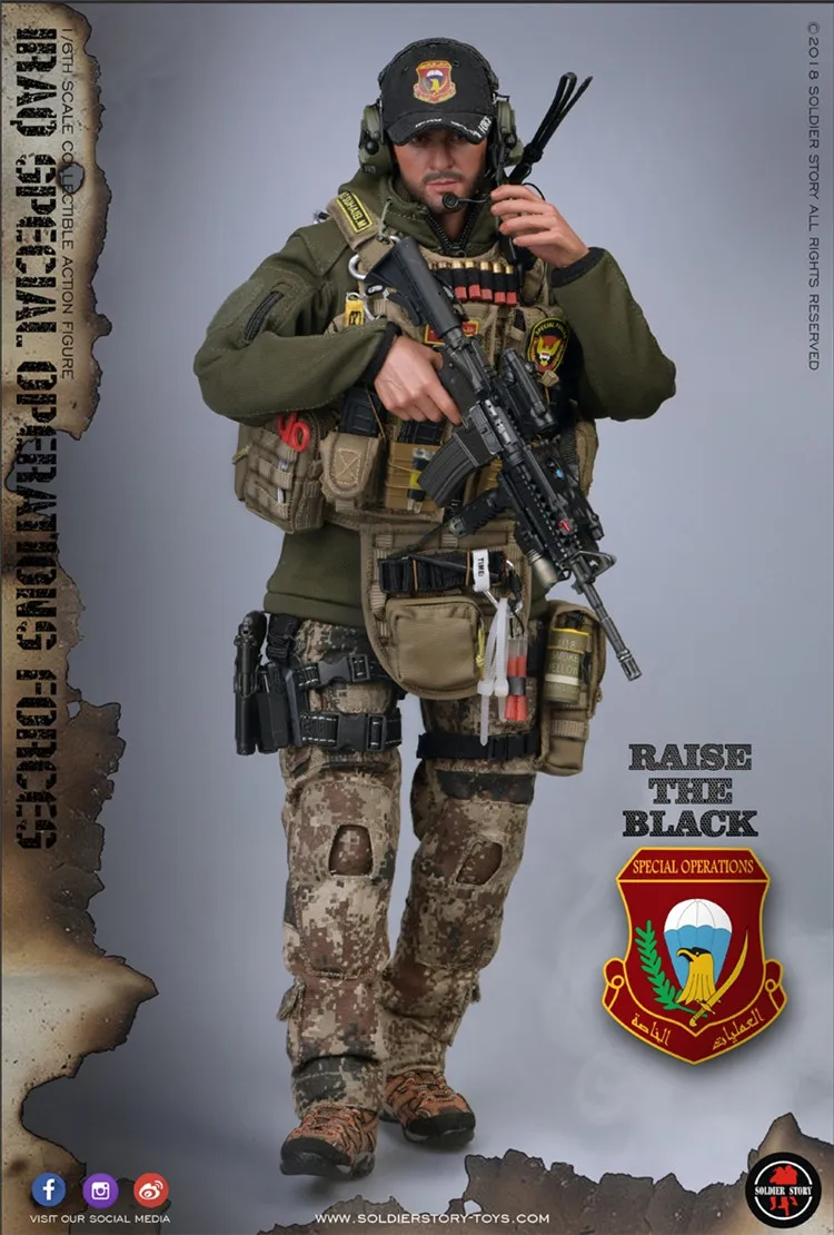 1/6 SoldierStory SS107 Iraq Special Operations Forces ISOF Collection Figure Toy 1/6 SoldierStory SS107 Iraq Special Operations Forces ISOF Collection Figure Toy