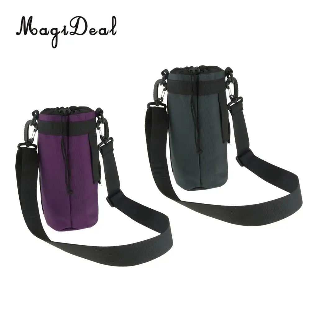 2pcs Molle 1.5L Water Bottle Holder Carry Pouch Sleeve Bag for Cycling Camping Hiking Trekking Travel