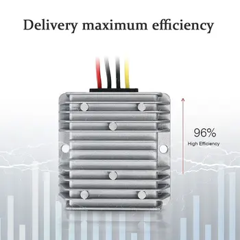 

Vehemo Cars DC12V To DC24V DC Converter Step-Up Adapter Direct Current Smart Regulator Converter Power Converter Waterproof