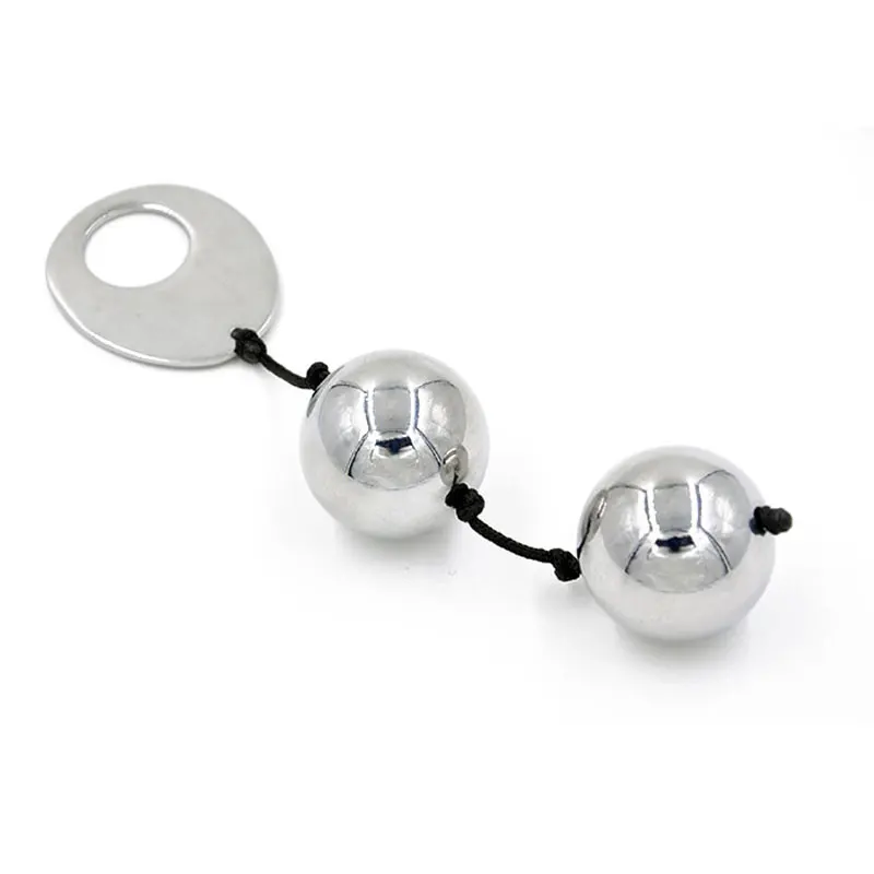 Dropshipping Stainless Steel Anal Beads Metal Anal Kegel Balls Big