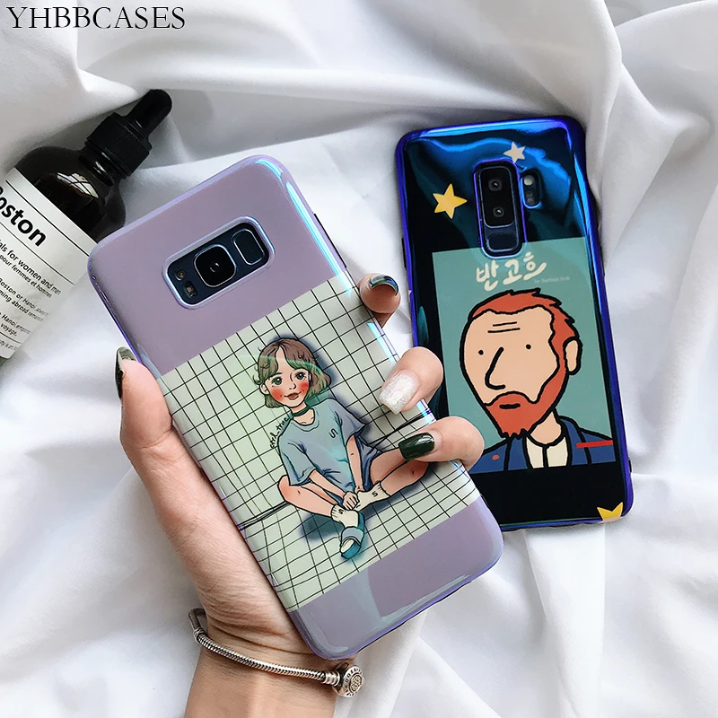 Yhbbчехлы для Samsung Galaxy S10 Plus милый блестящий чехол телефона Note 9 S8 S9 мягкие чехлы с