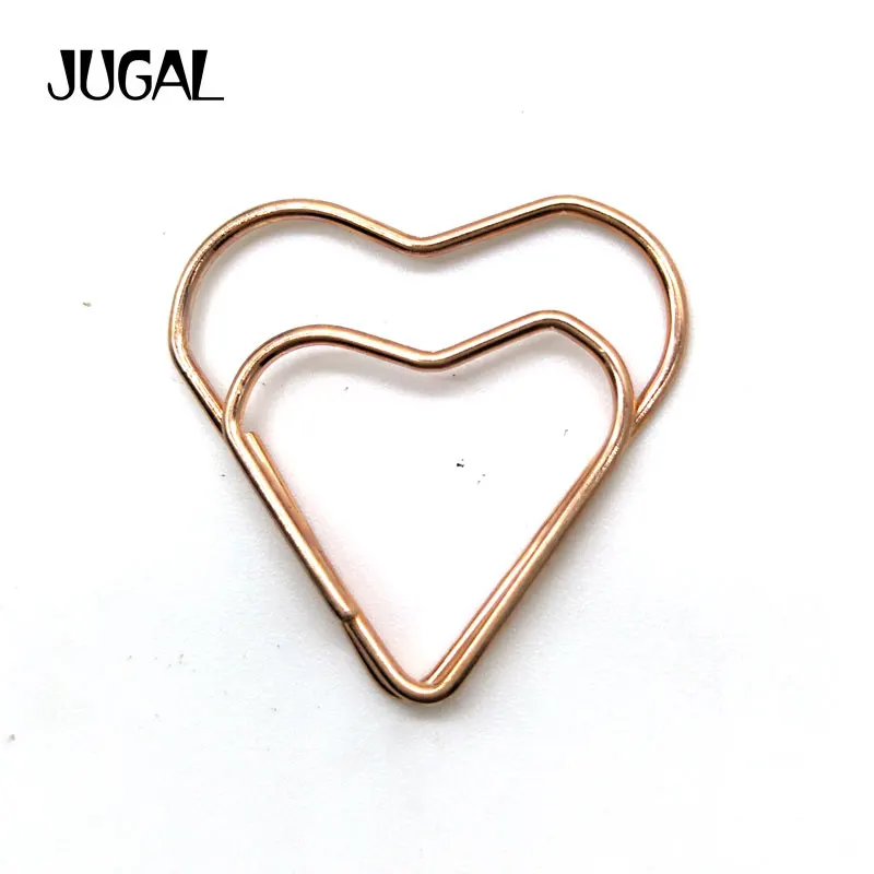 Kawai-cute-golden-paper-clips