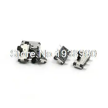 

5PCS 2-Position 6 Pins DPDT Panel PCB Mount Mini SMD SMT Slide Switch 7x6x4mm