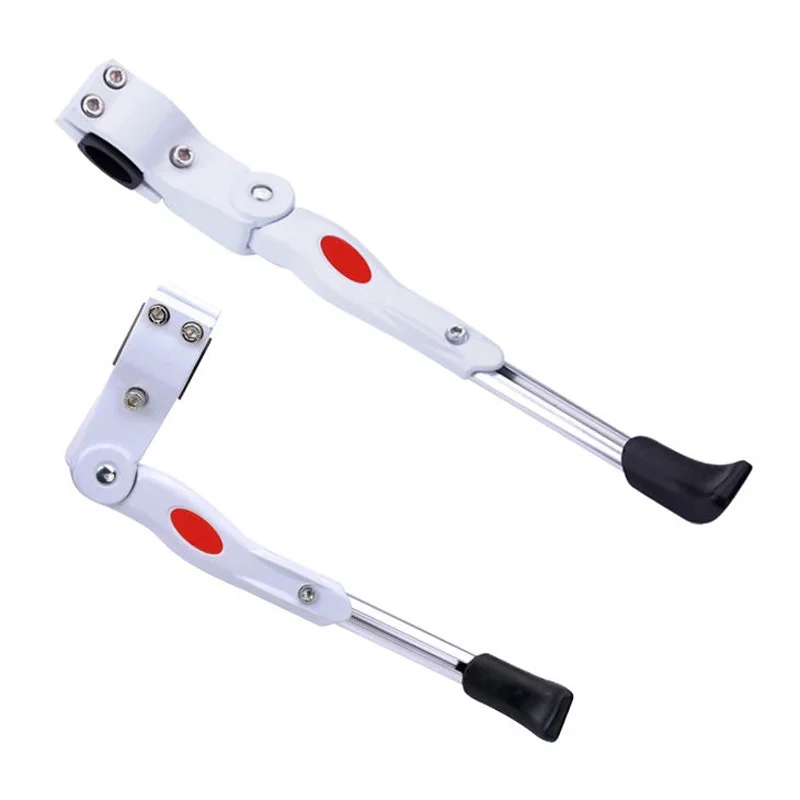 Cheap Outdoor Bicycle Foot Kick Stand Adjustable Mountain Bike Cycle Prop Side Rear Kickstand Non-slip for 24"-27" Wheel Dia Bike 4