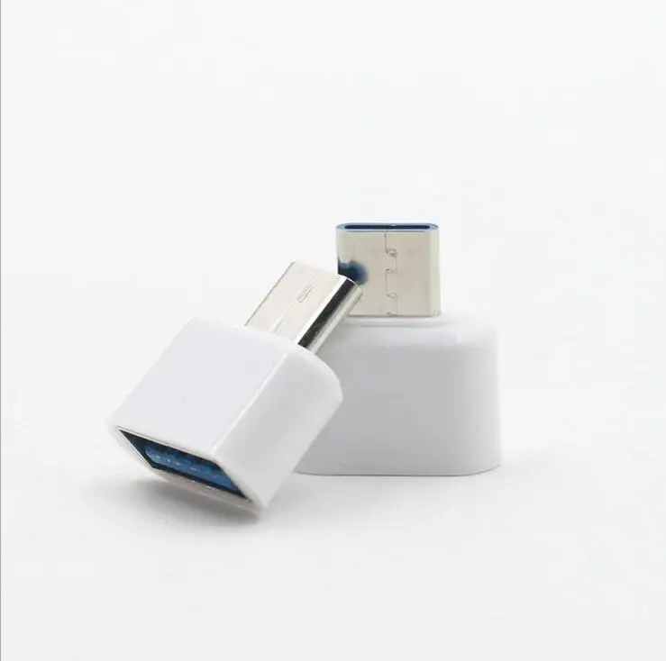 

Plastic OTG Converter Type-C Male USB 2.0 Female Connector Mini Converter Adapter 100pcs/lot