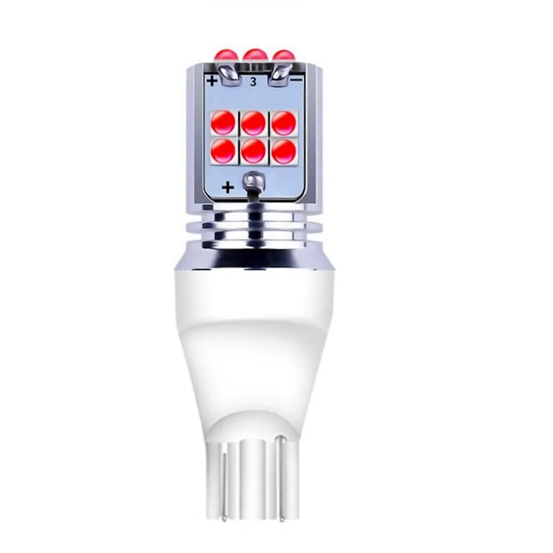 

T15 W16W WY16W Super Bright CREE Chip LED Car Backup Reserve Lamp Auto Tail Brake Bulb Daytime Running Light White Red Yellow