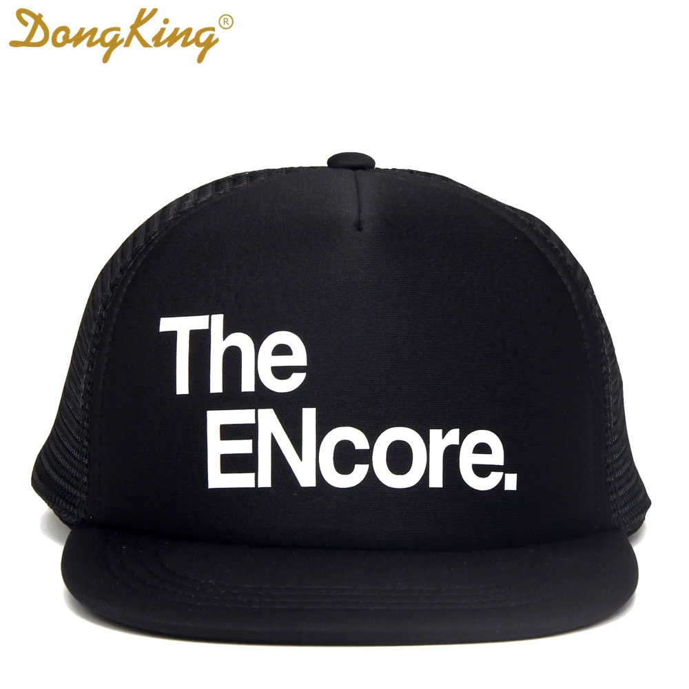 DongKing Семья Trucker Hat Remix Encore Mic Drop мамы папы и сына брат и сестра Twin Set шапки Дети на день рождения Шапки подарок - Цвет: The Encore.