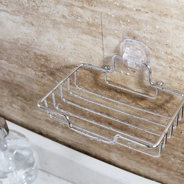 Online Stainless Steel Non Rust Bathroom Accessories Shower Stainless Steel Non Rust Bathroom Accessories Shower Soap Rack Dish Holder Wall Mounted Stand Storage Tray Suction