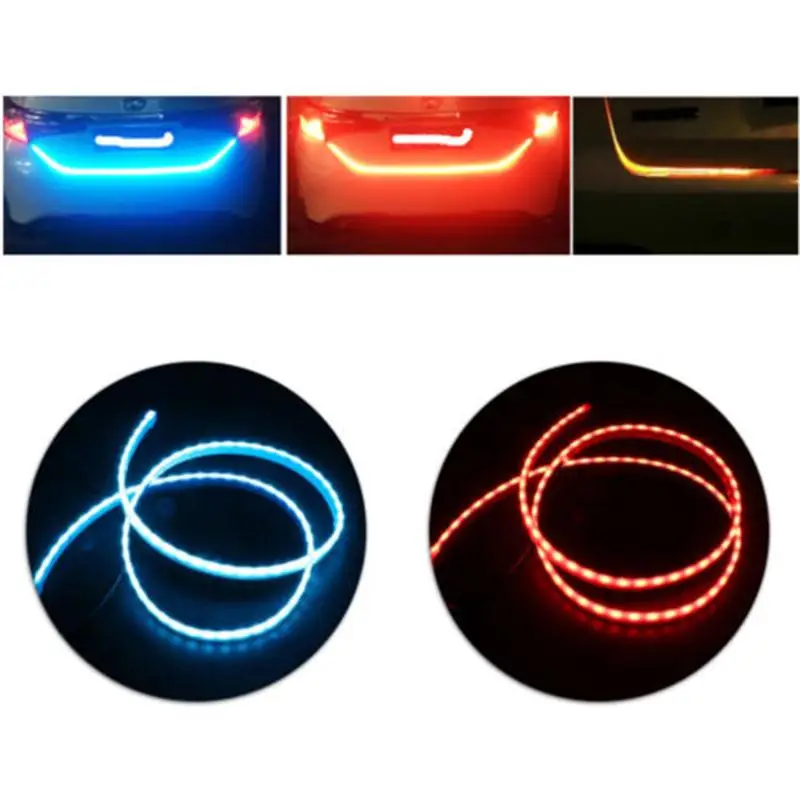 

LED Car Rear Back Trunk Turn Signal Lamp Tail Brake Stop Stopping Light Strip