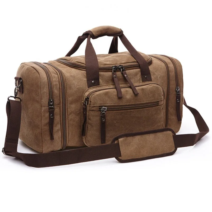 

Men Travel Bags Leisure Travelling Bag Business Large Capacity Travel Luggage Weekend Bag Canvas Bolso Viaje Bags Reisetasche