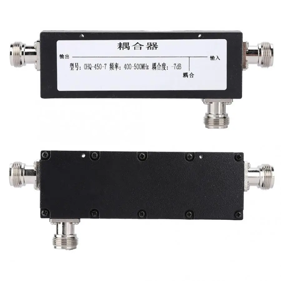 Трансмиссия кабели-7dB 400-500 МГц муфта сигнала мощность делитель частоты Мощность Splitter N-F разъем bnc разъем